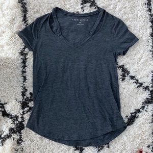 NWOT Dark Grey V-Neck T-Shirt